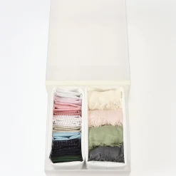 Rangement individuel à hauteur ajustable L15X P32.5X H21cm