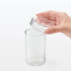 Récipient fin en acrylique 7X9.7cm