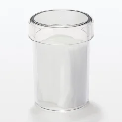 Récipient fin en acrylique 7X9.7cm