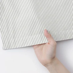 Robe chemise large à manches 3/4 et en coton Quick Dry pour femme