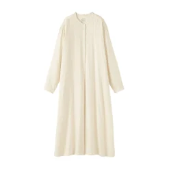 Robe en double gaze en mélange de kapok pour femme