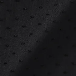 Robe top en double gaze à pois dobby pour femme