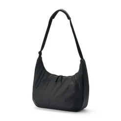 Sac à bandoulière rembourré et déperlant en nylon recyclé