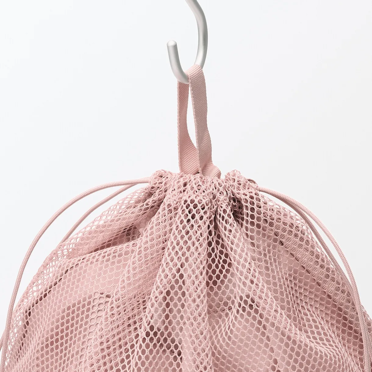 Sac à cordon en maille - Grand modèle