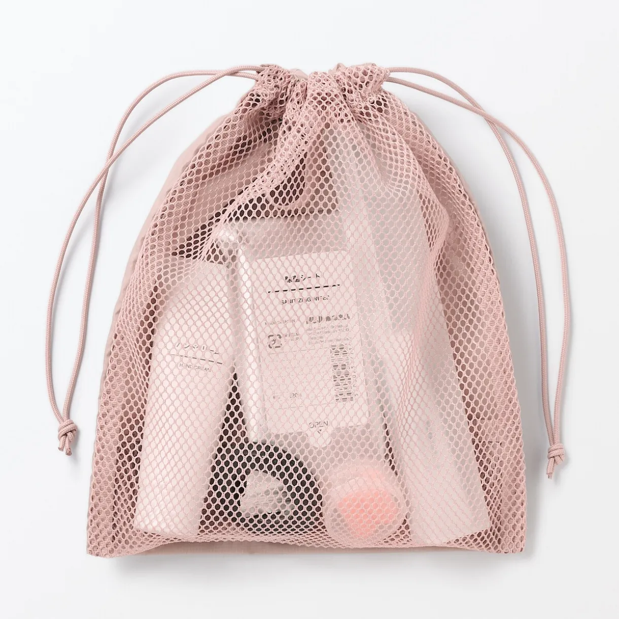 Sac à cordon en maille - Petit modèle