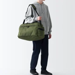 Sac Boston pliable et déperlant en polyester recyclé