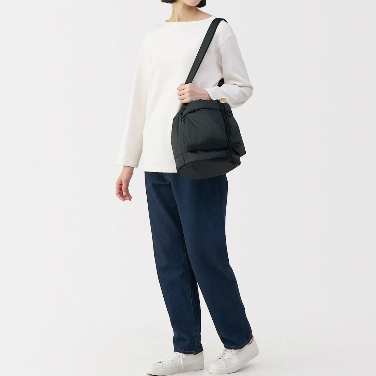 Sac seau rembourré et déperlant en nylon recyclé