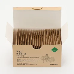 Sachets de thé Thym, Camomille et Gingembre 22x1,5g