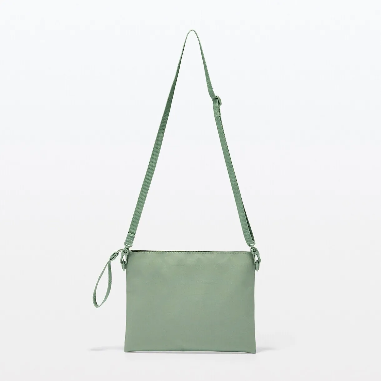 Sacoche à bandoulière déperlante détachable.