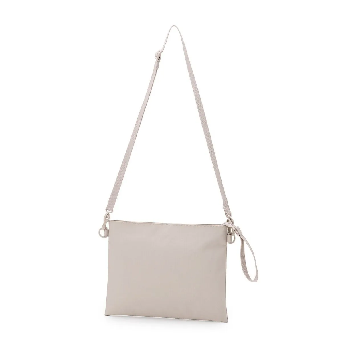 Sacoche à bandoulière déperlante détachable.