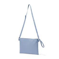 Sacoche à bandoulière déperlante détachable.
