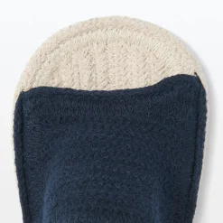 Sandales en mélange de coton