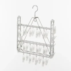 Séchoir rectangulaire en aluminium ‐ 40 pinces