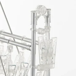 Séchoir rectangulaire en aluminium ‐ 40 pinces