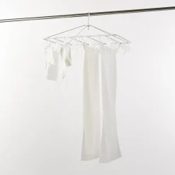 Séchoir rectangulaire en aluminium ‐ 40 pinces