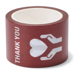 Scotch d'emballage cadeau "Thank you" 30 mm