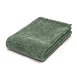 Serviette de bain en velours de coton bio éponge