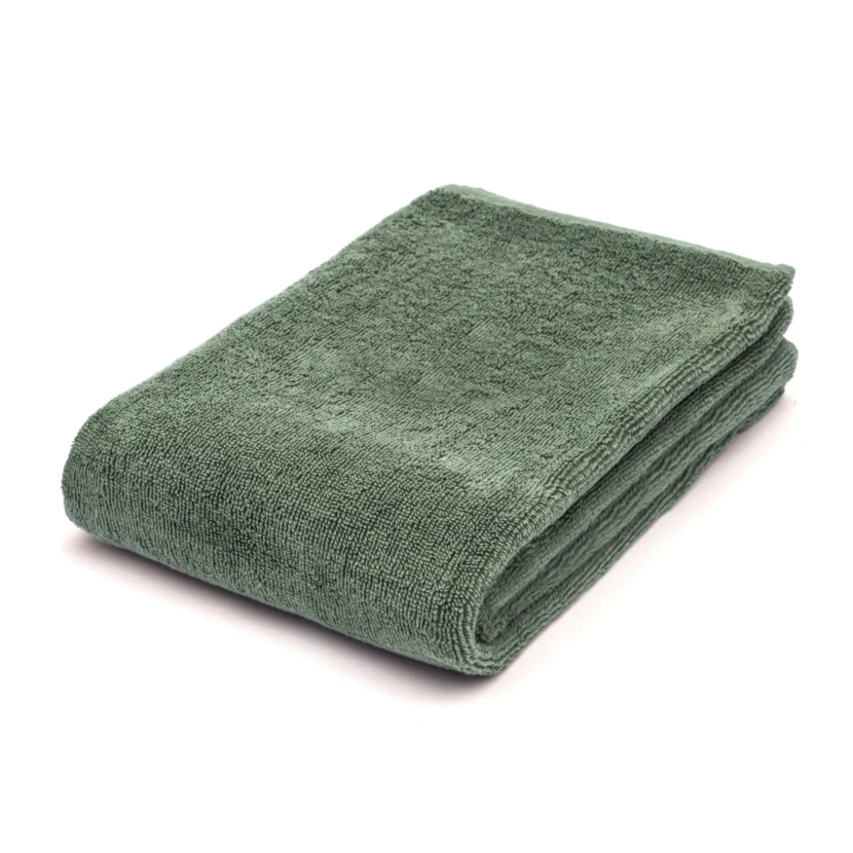 Serviette de bain en velours de coton bio éponge