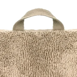 Serviette de bain en velours de coton bio éponge