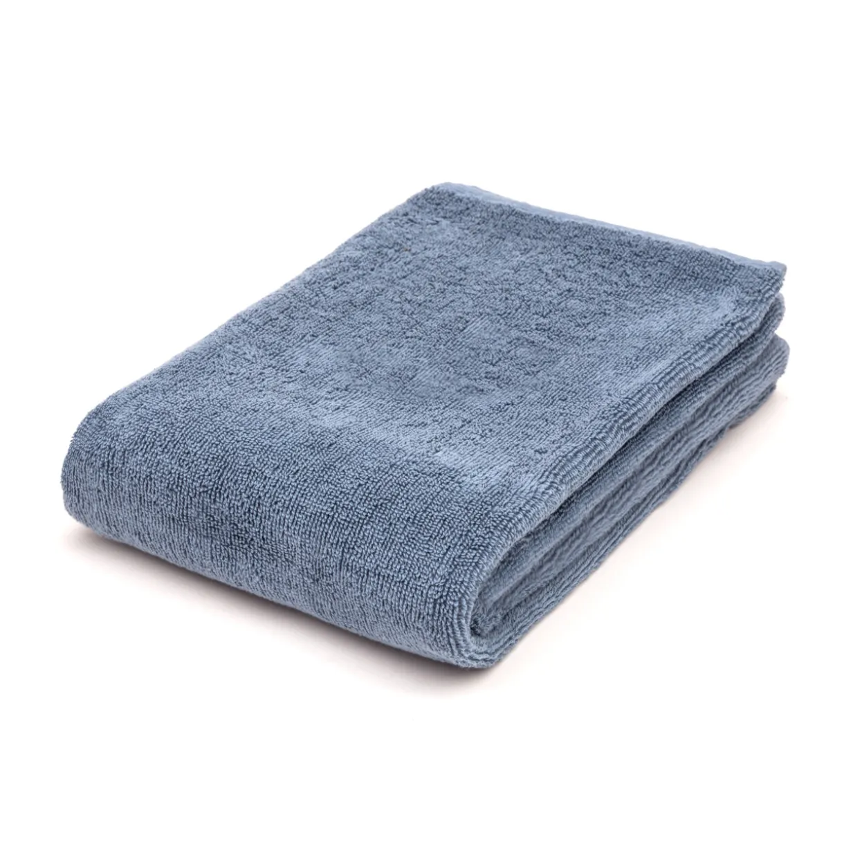 Serviette de bain en velours de coton bio éponge