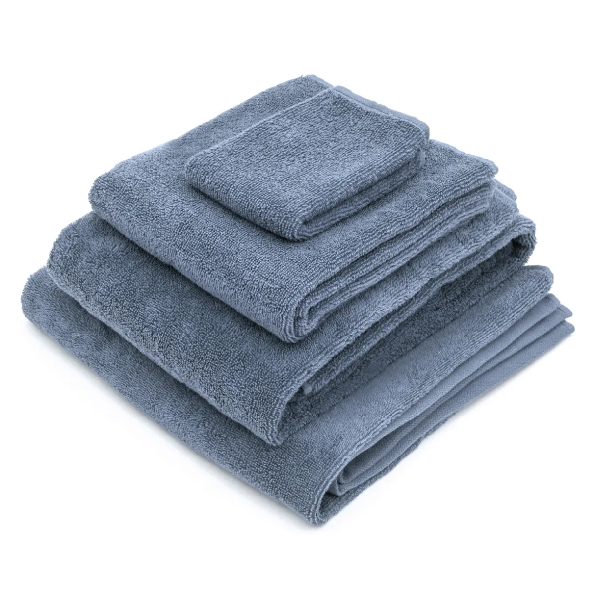 Serviette de bain en velours de coton bio éponge