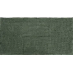 Serviette de bain gaufrée en velours de coton bio