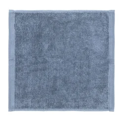 Serviette pour le visage en velours de coton bio éponge