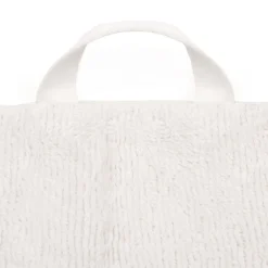 Serviette pour le visage en velours de coton bio éponge