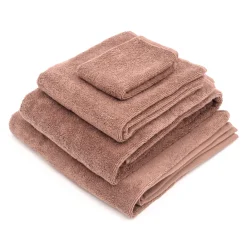 Serviette pour les mains en velours de coton bio éponge