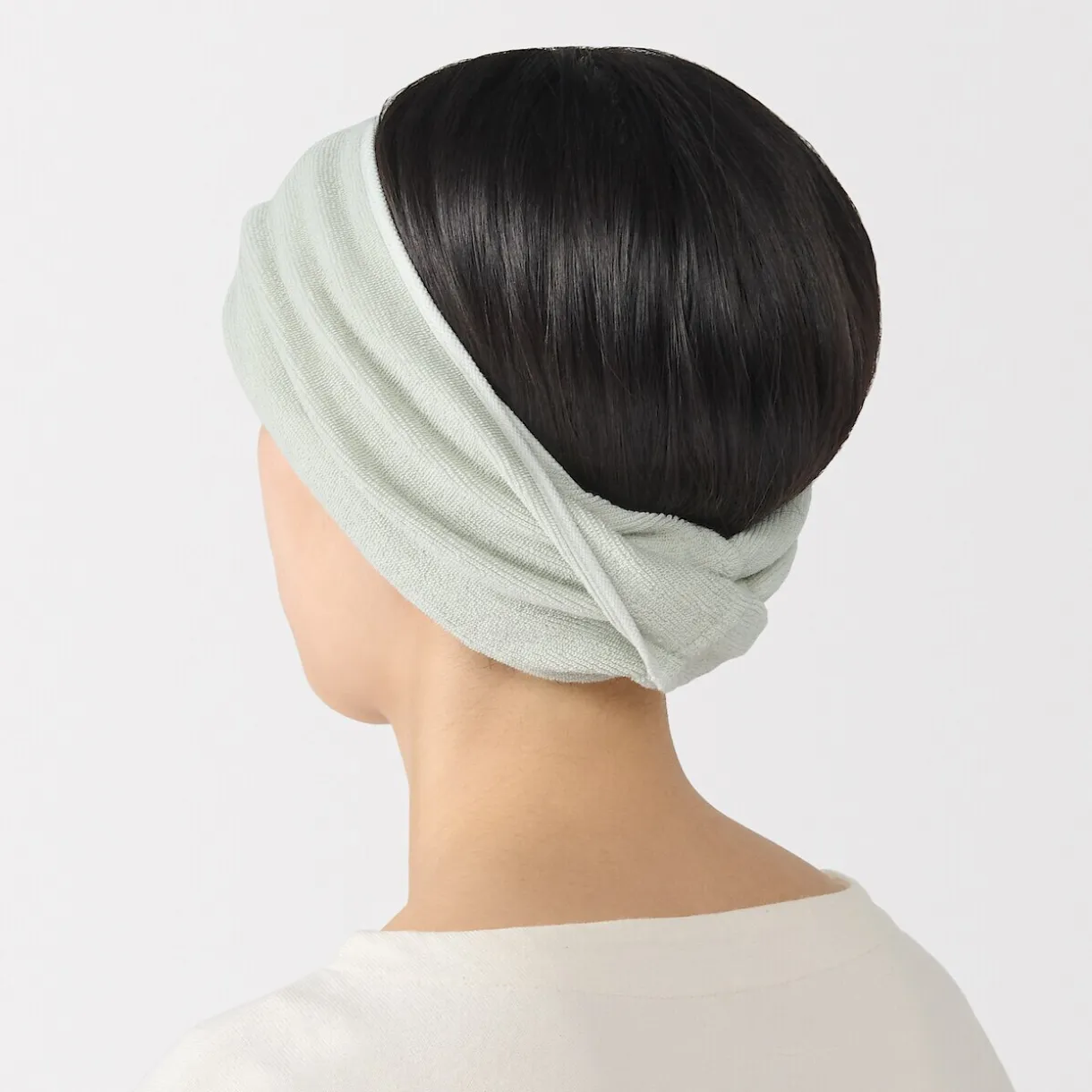Serviette sèche-cheveux extensible
