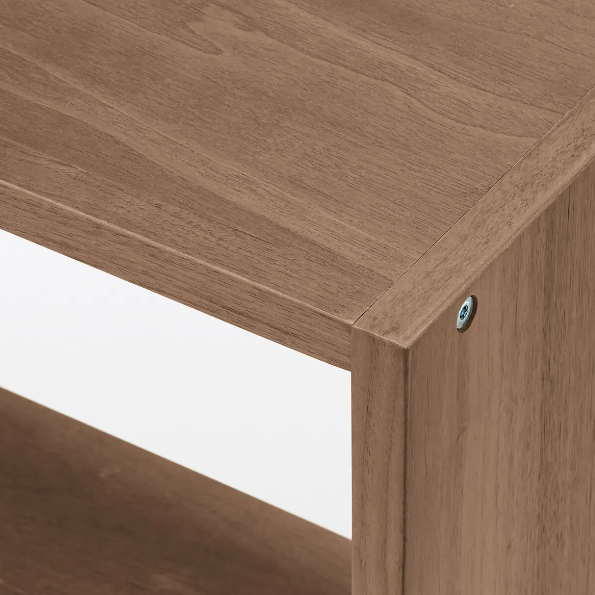 Set de 3 étagères étroites en noyer ‐3x5 niveaux (Dont Eco‐part. 5,30 €)