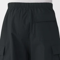 Short cargo en mélange de coton délavé pour homme