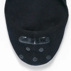 Socquettes fines antidérapantes en mélange de coton homme