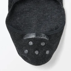 Socquettes fines invisibles avec grip au talon pour homme