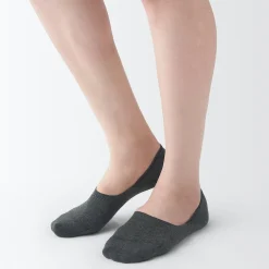 Socquettes fines invisibles avec grip au talon pour femme