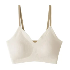 Soutien-gorge côtelé Soft Touch confortable pour femme