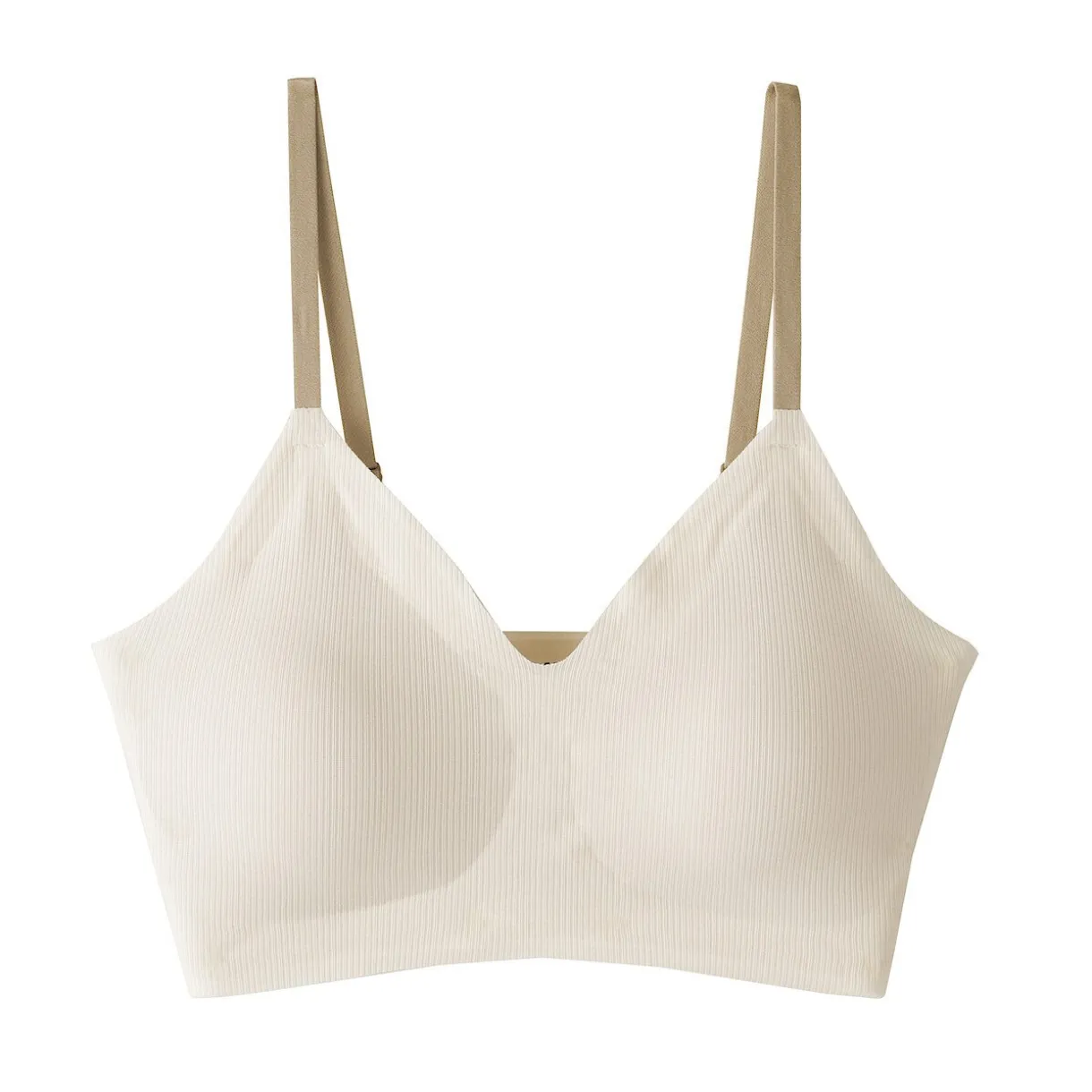 Soutien-gorge côtelé Soft Touch confortable pour femme