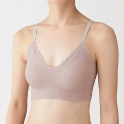 Soutien-gorge côtelé Soft Touch confortable pour femme
