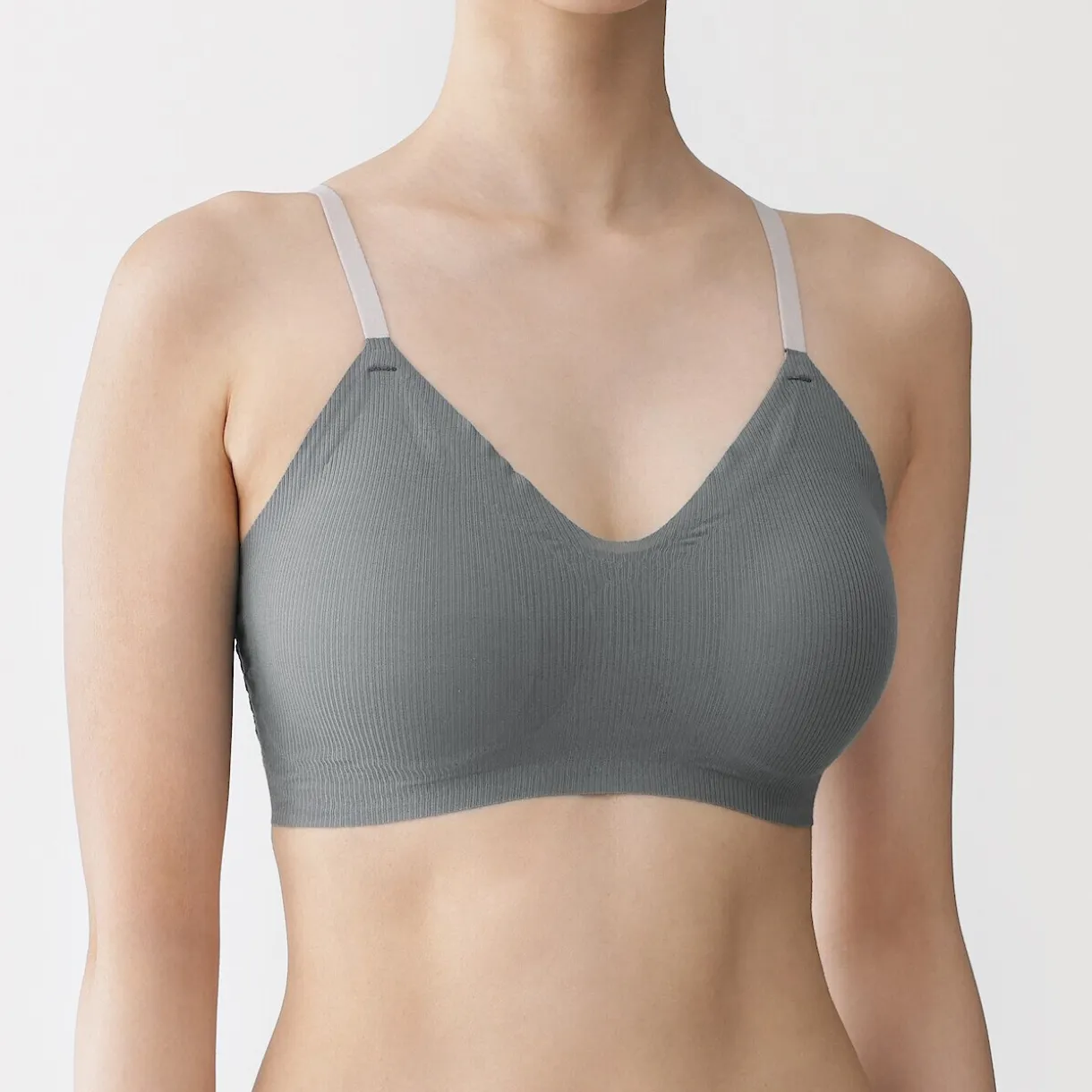 Soutien-gorge côtelé Soft Touch confortable pour femme