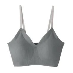 Soutien-gorge côtelé Soft Touch confortable pour femme