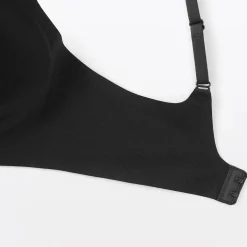 Soutien-gorge sans armature en mélange de coton pour femme