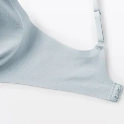 Soutien-gorge sans armature en mélange de coton pour femme