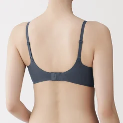 Soutien-gorge sans armature en mélange de coton pour femme
