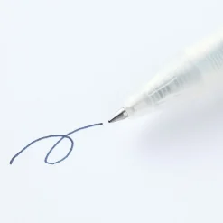 Stylo à bille à encre gel rétractable bleu marine - 0,5 mm - Lot de 10