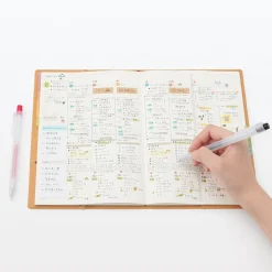 Stylo à bille rétractable à encre gel tracé fluide ‐ 0.3mm