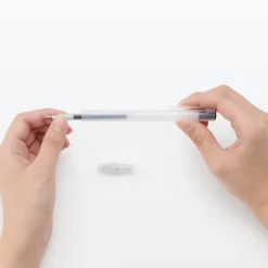 Stylo à bille rétractable à encre gel tracé fluide ‐ 0.3mm