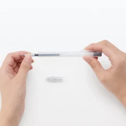 Stylo à bille rétractable à encre gel tracé fluide ‐ 0.3mm