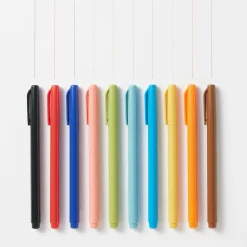 Stylo à encre à base d’eau, pointe fine - 0,5 mm, Abricot