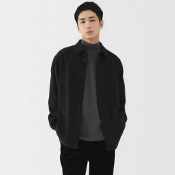 Surchemise en flanelle brossée homme