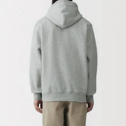 Sweatshirt à capuche en coton mélangé pour homme